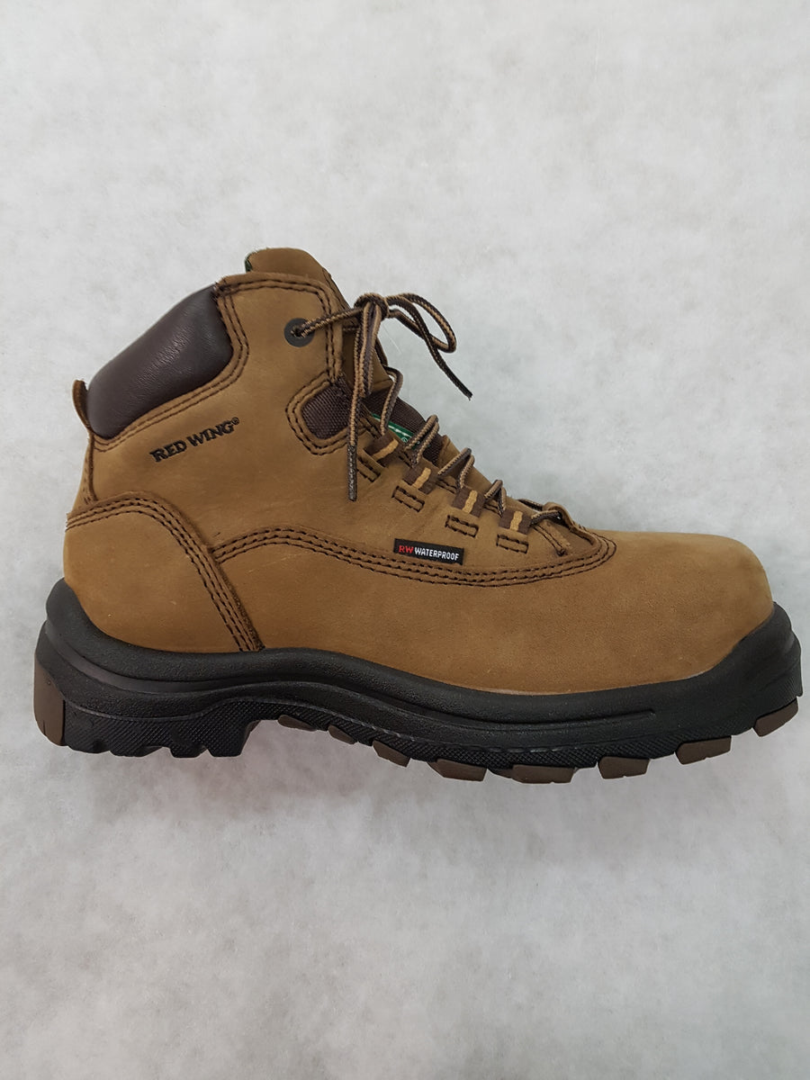 New red hotsell wing work boots